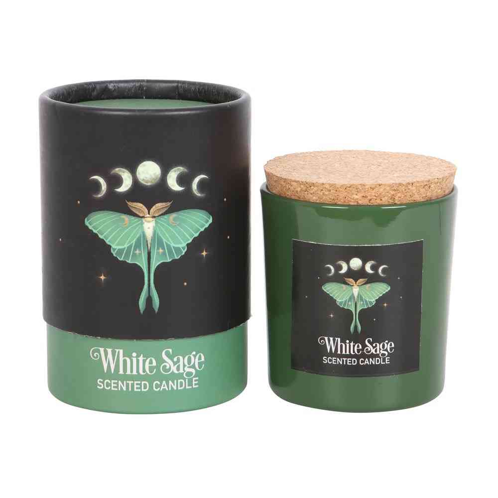 Something Different - Luna Moth White Sage Bougie Parfumée - Multicolore
